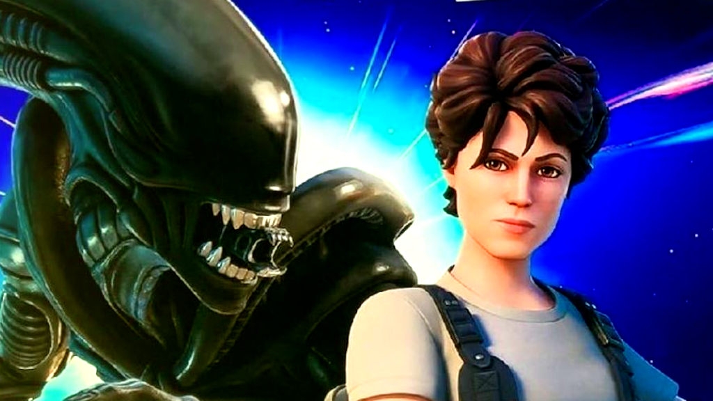 Crossover Fortnite με Alien