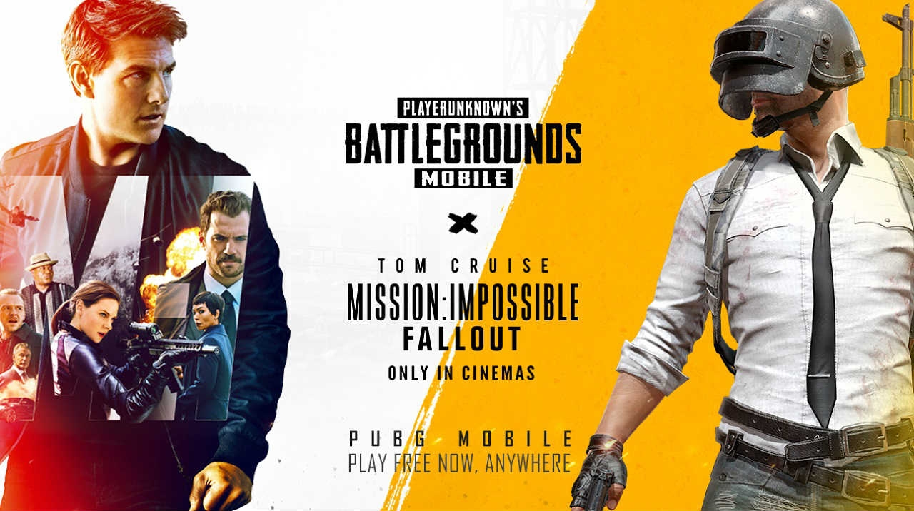 Περιεχόμενο από την ταινία Mission Impossible: Fallout στο PUBG Mobile