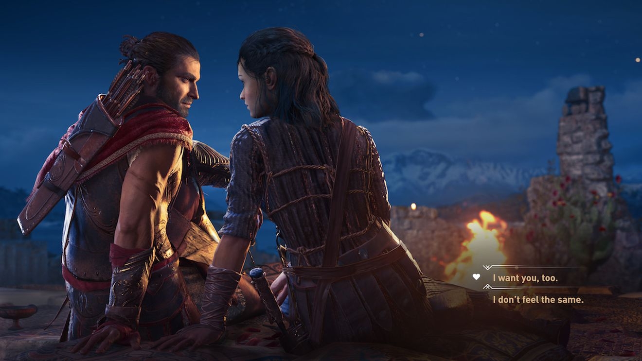 Φλερτ στο Assassin's Creed Odyssey