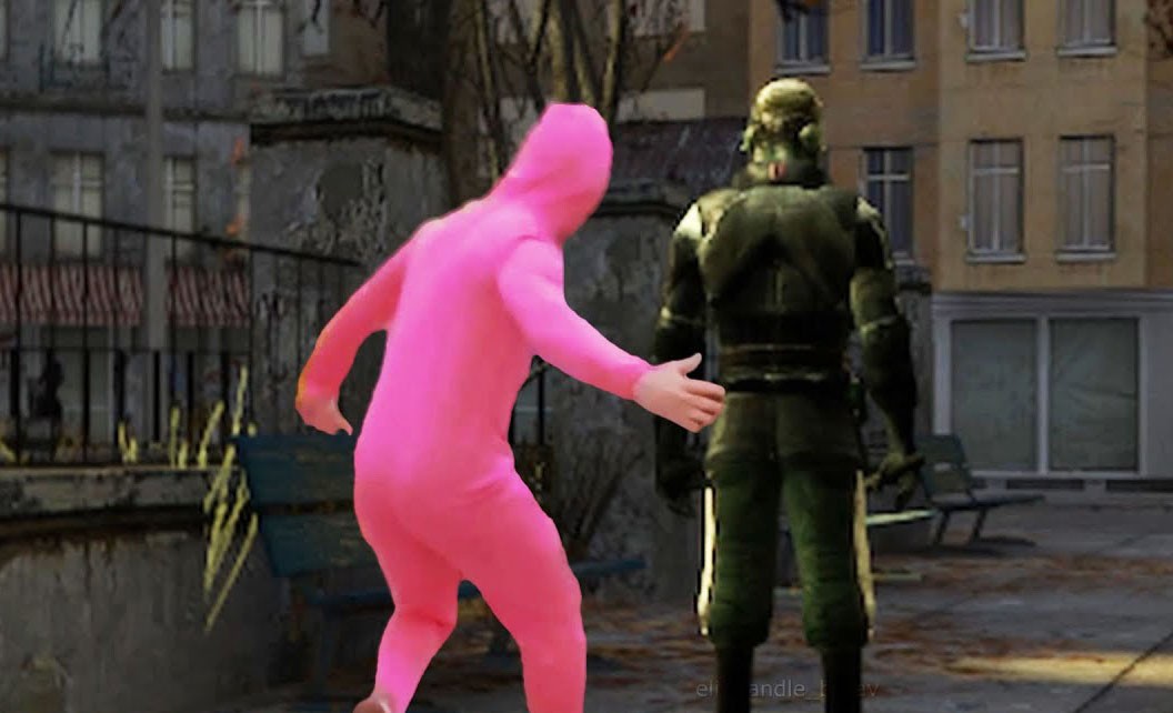 Ο Pink Guy / Filthy Frank στο Half-Life 2 - Parody