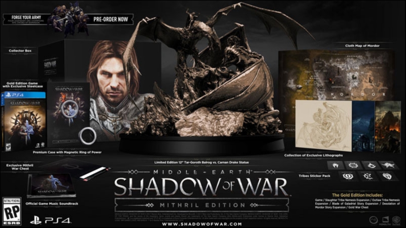 Middle-Earth: Shadow of War Mithril Collector's Edition