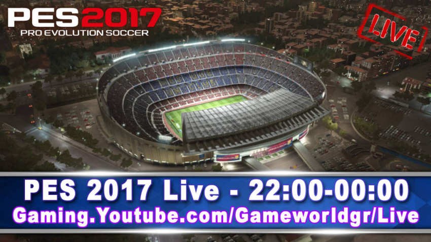 Live: Pro Evolution Soccer 2017