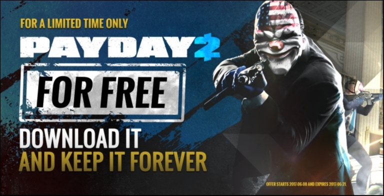 Δωρεάν το Payday 2