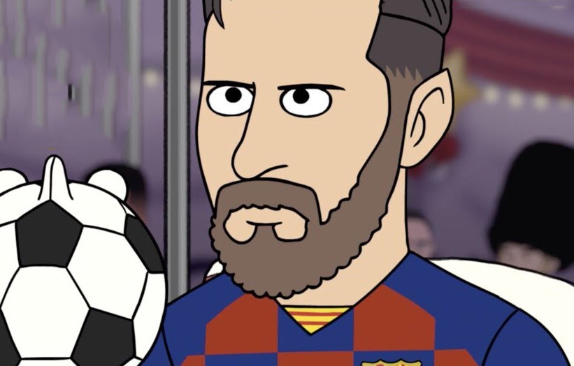 Animated σειρά με τον Lionel Messi μέσα σε ένα video game