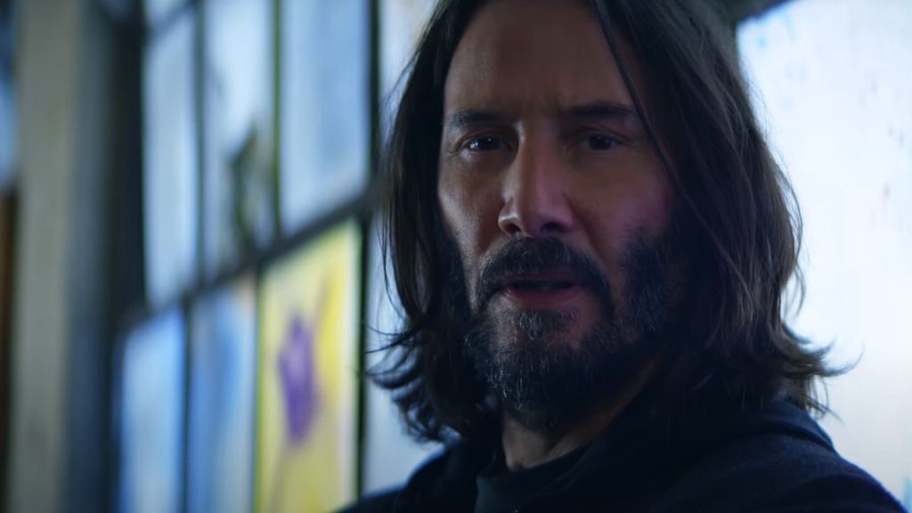 Ο Keanu Reeves στο Cyberpunk 2077