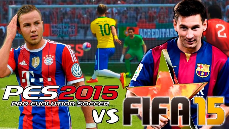 Live: PES 2015-FIFA 15