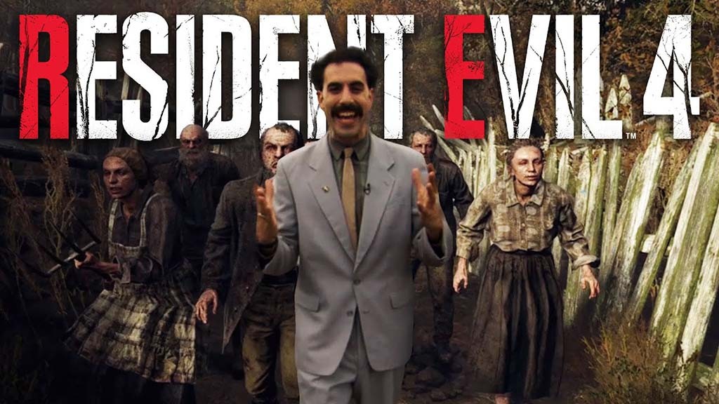 Ο Borat στο Resident Evil 4! - Parody