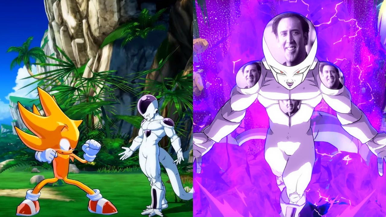 Mods του Dragon Ball FighterZ φέρνουν τον Sonic και skin του Frieza με τον...Nicolas Cage