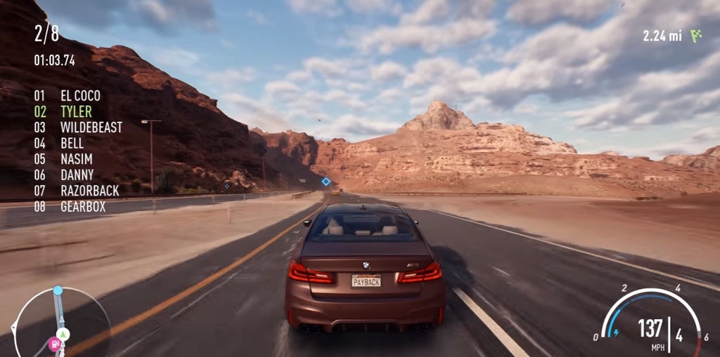 Need for Speed Payback gameplay videos