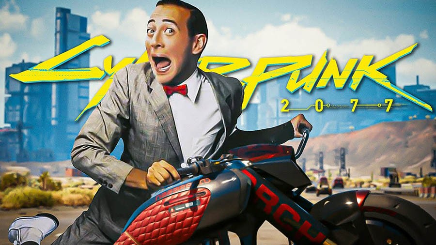 Παρωδία: Ο Pee-wee Herman στο Cyberpunk 2077