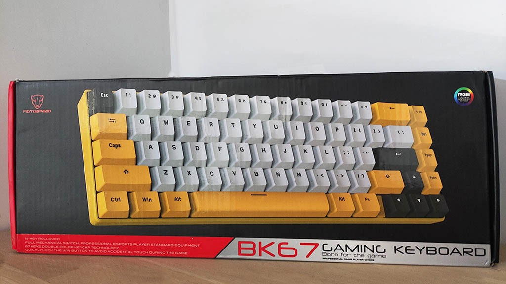 Διαγωνισμός: Κερδίστε το Motospeed BK67 gaming keyboard