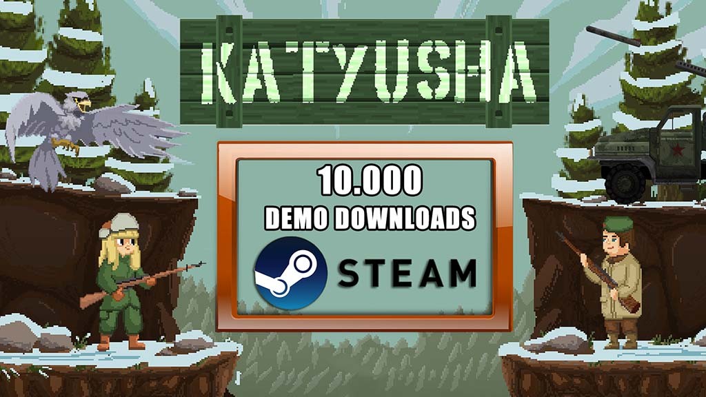 Το demo του Katyusha ξεπέρασε τα 10000 downloads στο Steam