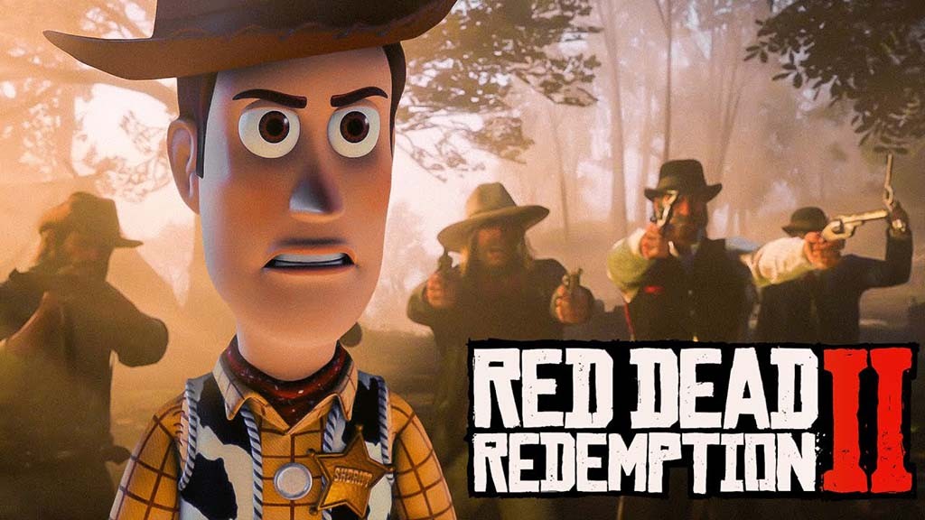 Παρωδία: Ο Woody του Toy Story στο Red Dead Redemption 2