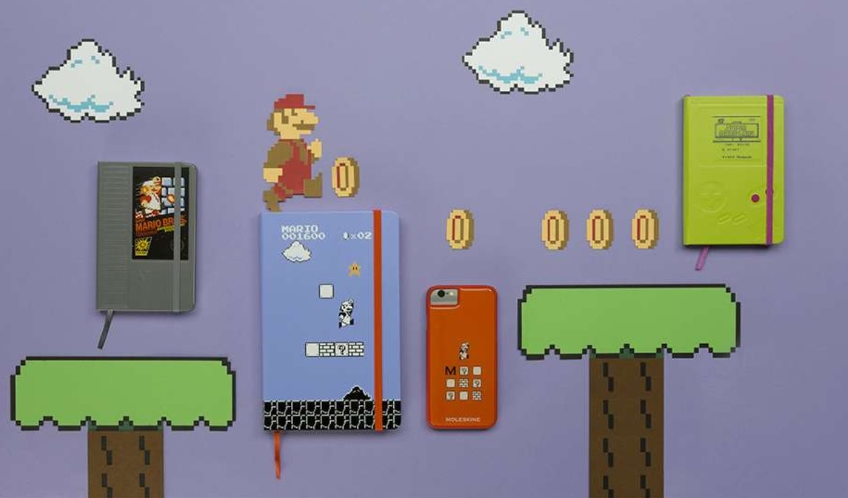 Super Mario notebooks και backpack