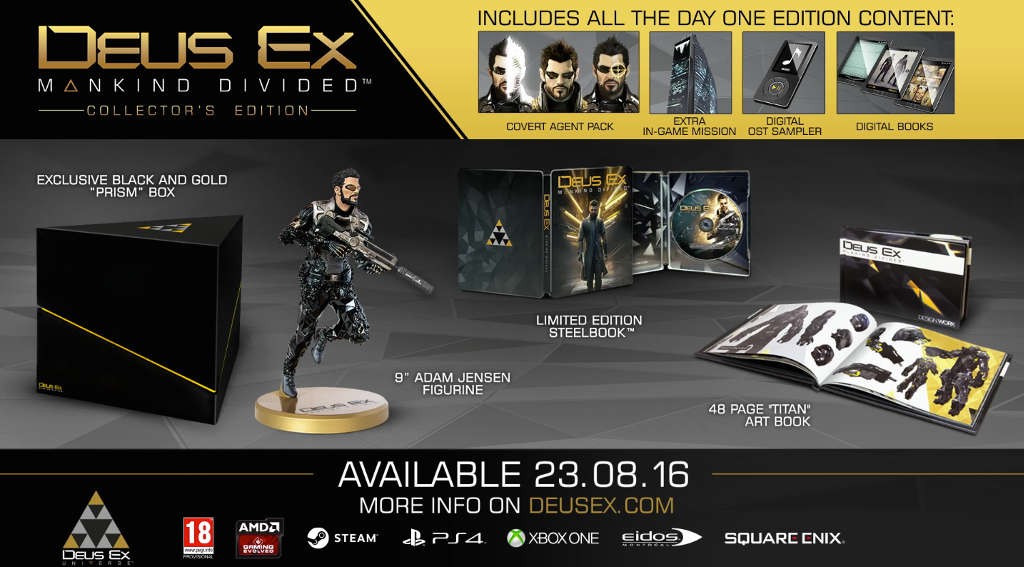 Deus Ex: Mankind Divided Collector’s Edition