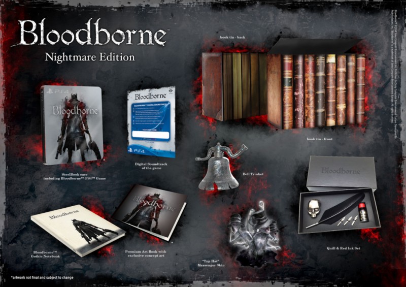 Bloodborne: Limited, Collector's και Nightmare Editions