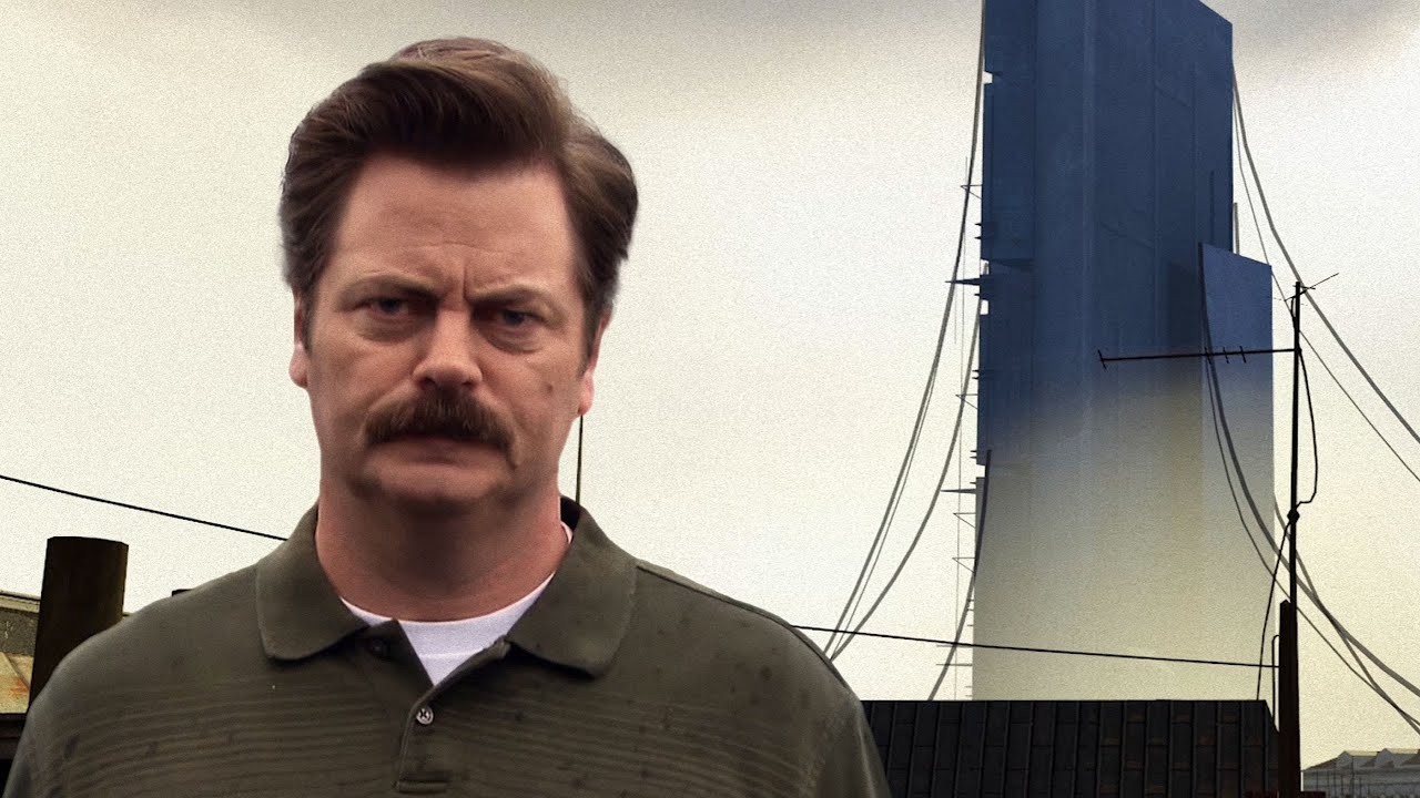 Ο Ron Swanson στο Half-Life 2 - Parody