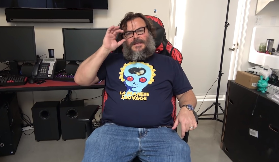 Ο Jack Black άνοιξε gaming κανάλι στο YouTube