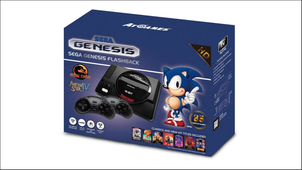 Sega Mega Drive Flashback console