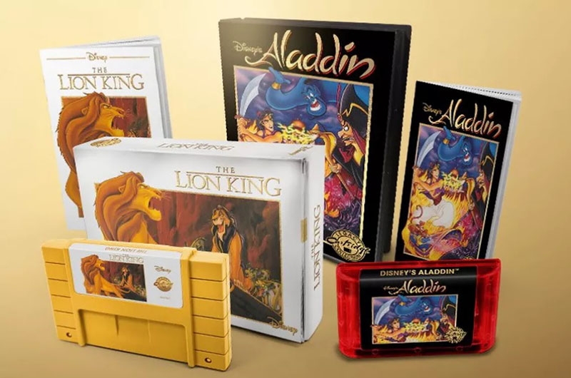 Τα Aladdin και Lion King επανακυκλοφορούν σε SNES/Mega Drive cartridges