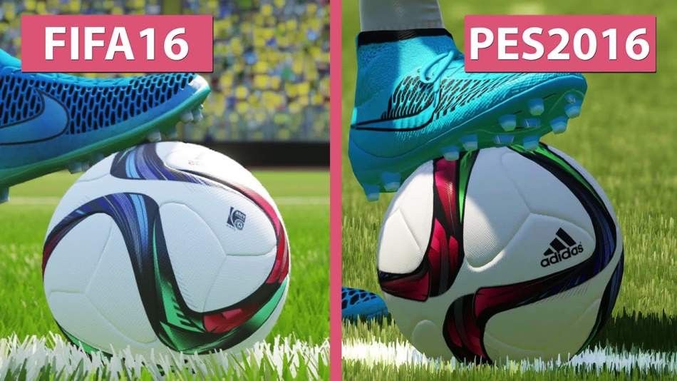 FIFA 16 vs Pro Evolution Soccer 2016