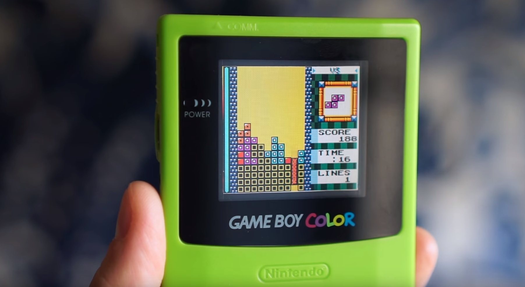 Game Boy Color...με backlight