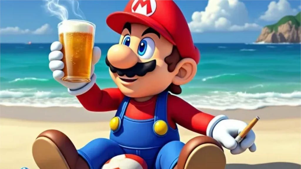 Η Nintendo αφαιρεί εικόνες του Mario με AI από το Internet