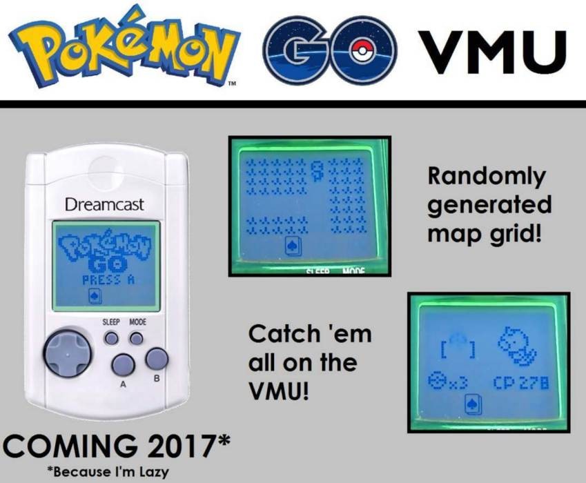 Pokemon Go στο Dreamcast