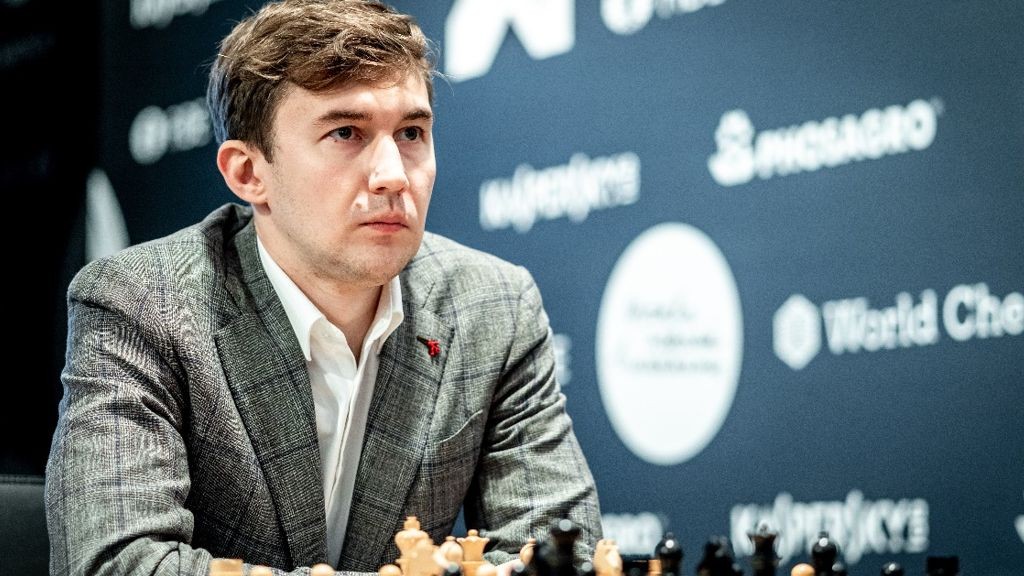 Ο Ρώσος πρωταθλητής στο σκάκι, Sergei Karjakin, αποβλήθηκε αφού υποστήριξε δημόσια την εισβολή στην Ουκρανία