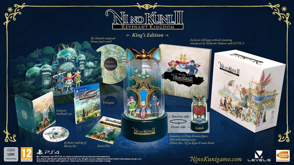 Ni No Kuni 2: Prince’s και King’s Collector’s Editions