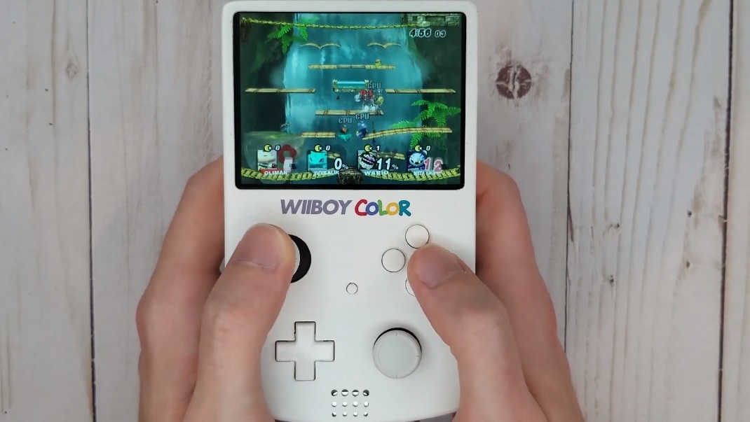 WiiBoy Color: Modder φτιάχνει Wii στο μέγεθος ενός Game Boy