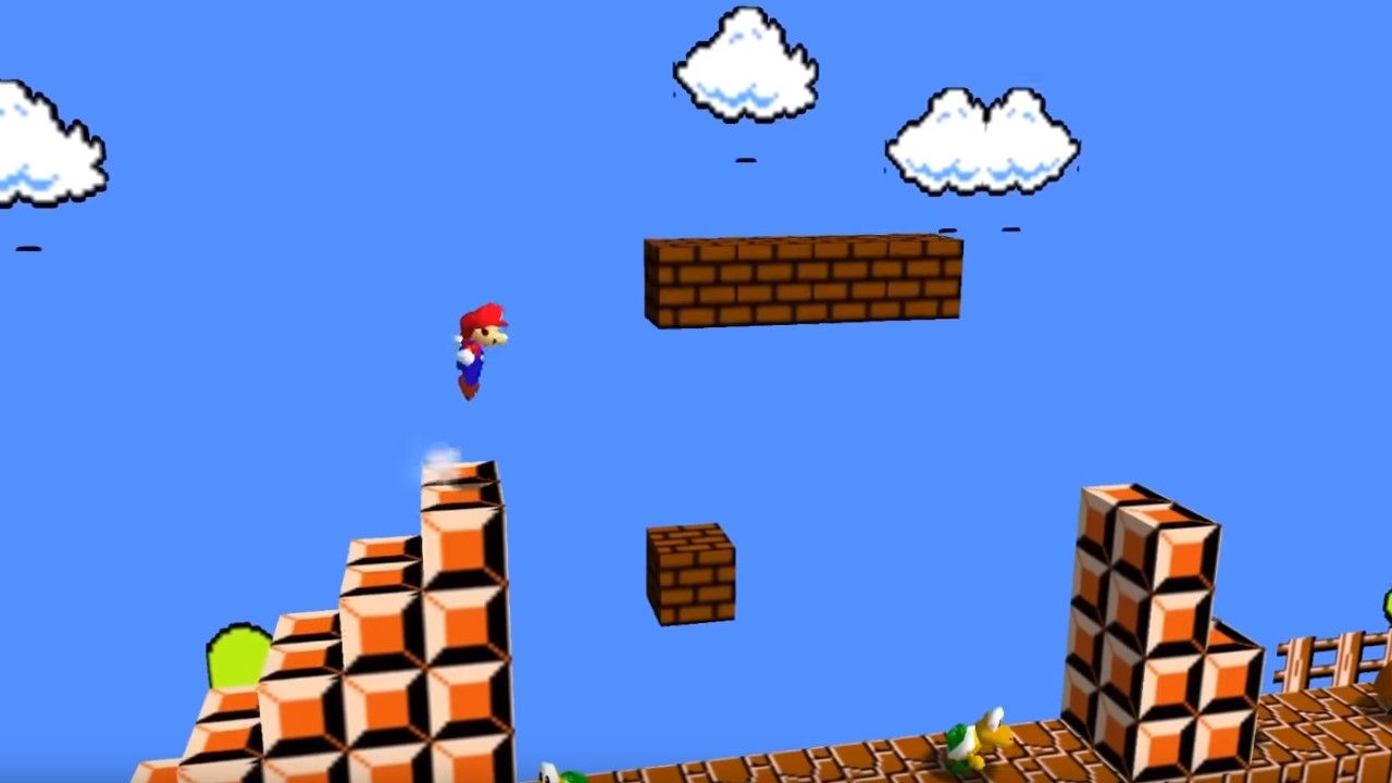 Hacker δημιούργησε το Super Mario Bros μέσα στο Super Mario 64