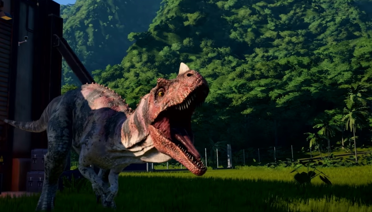 Jurassic World Evolution gameplay video