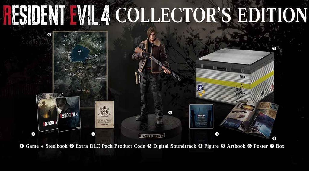 Resident Evil 4 remake Collector's Editions