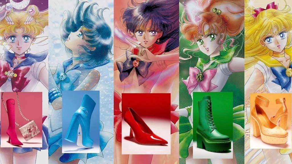 Μπότες Sailor Moon Jimmy Choo αξίας 1400 - 14000 ευρώ για την Ημέρα του Αγίου Βαλεντίνου