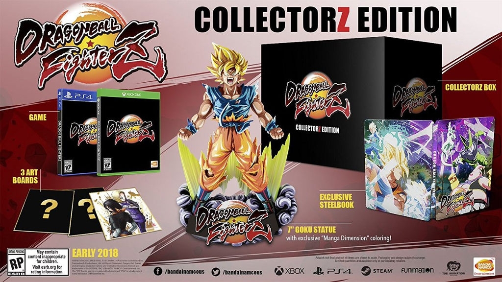 Dragon Ball FighterZ: Ημερομηνία κυκλοφορίας και CollectorZ Edition