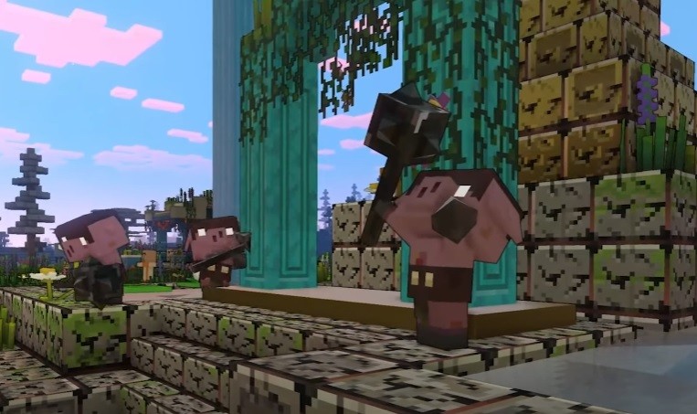 Minecraft Legends gameplay trailer