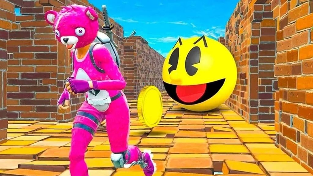 Crossover μεταξύ Pac-Man και Fortnite