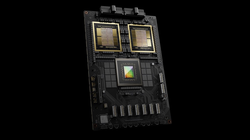 Nvidia Blackwell B200 AI chip