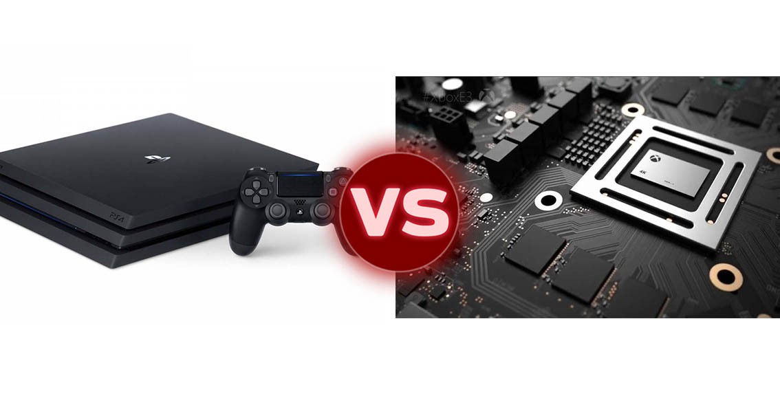 PS4 Pro vs Xbox One X