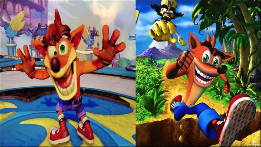 Crash Bandicoot N.Sane: Συγκριτικό PS4 vs PS1