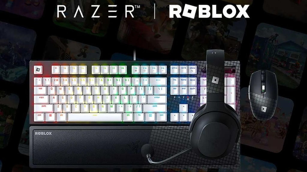 Σειρά περιφερειακών της Razer με λογότυπο του Roblox 