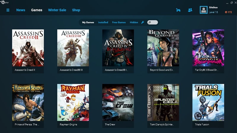 Τα games του UPlay+