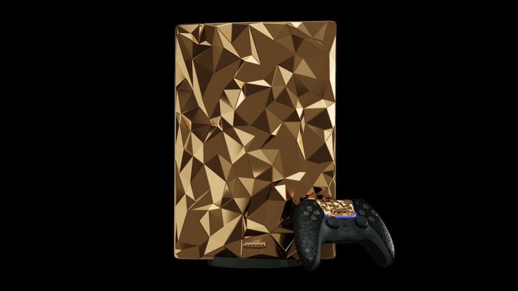 PS5 Gold Special Limited Luxury Edition με χρυσό 24 καρατίων