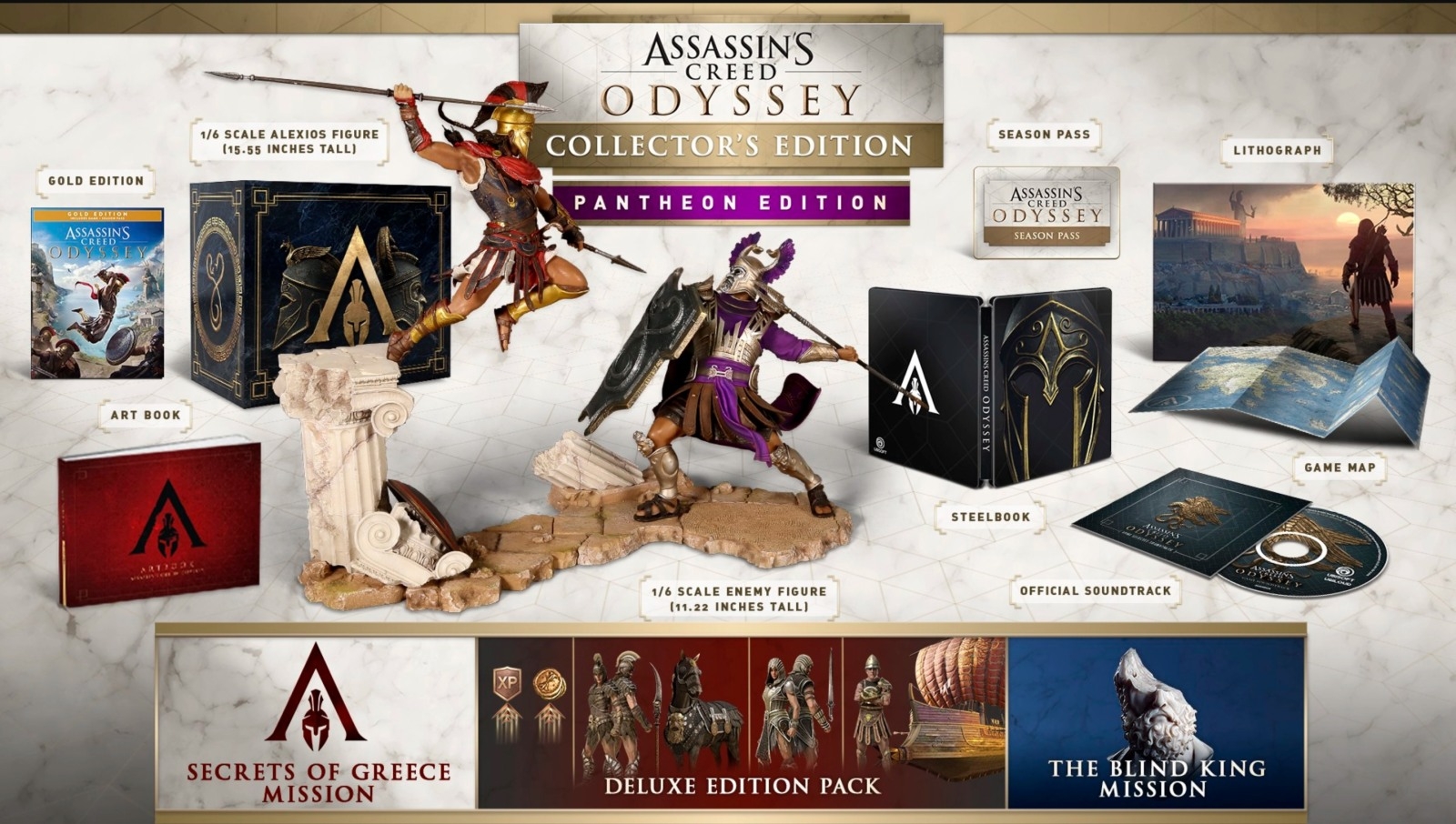 Assassin's Creed Odyssey Collector's Editions