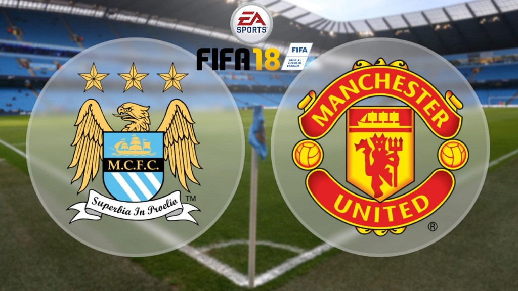 Παίζουμε Fifa 18: Manchester City vs Manchester United