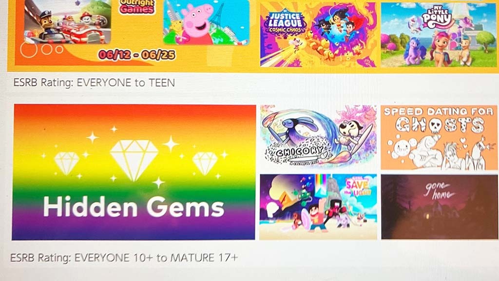 Ακόμα και η Nintendo διαφήμισε τα Pride games μέσω του eShop της