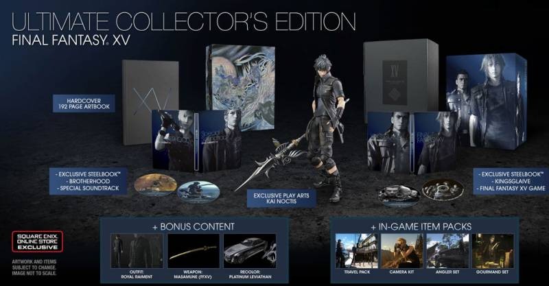 Final Fantasy XV: Collector's Editions