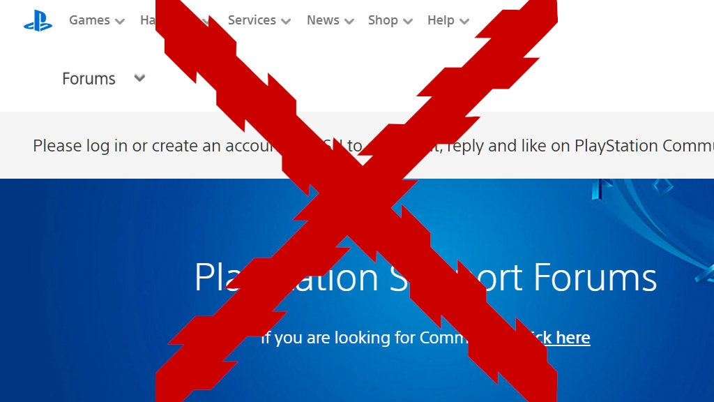 Το επίσημο forum του PlayStation community κλείνει οριστικά