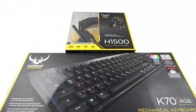 Corsair K70 RGB Keyboard &amp; H1500 Headset